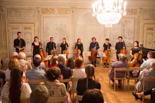 Concert at the 'Goldener Saal' in Bad Buchau